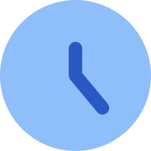 Circle Clock Icon from Core Flat - Free Set