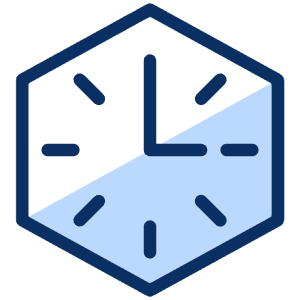 Clock 1 Icon from Cyber Duotone - Free Set