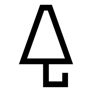 Closed Umbrella Icon from Sharp Line - Free Set