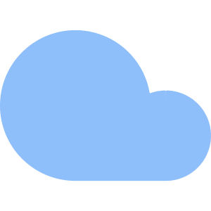 Cloud Icon from Core Flat - Free Set