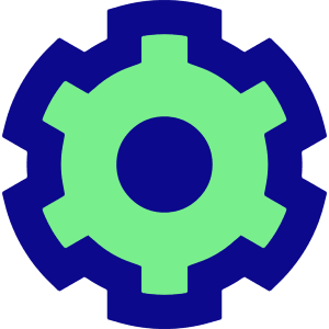 Cog Icon from Sharp Pop - Free Set