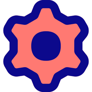 Cog Icon from Flex Pop - Free Set