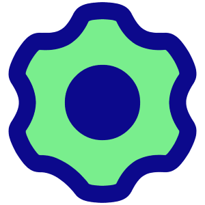 Cog 1 Icon from Plump Pop - Free Set
