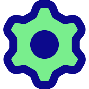 Cog 1 Icon from Core Pop - Free Set