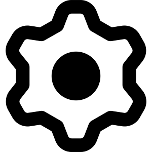 Cog 1 Icon from Core Remix - Free Set