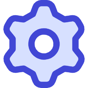 Cog Icon from Core Duo - Free Set