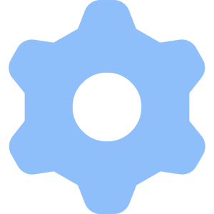 Cog Icon from Core Flat - Free Set