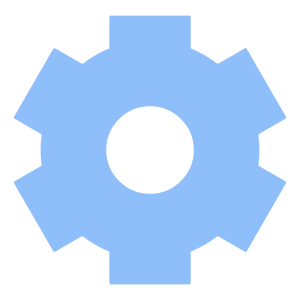 Cog Icon from Sharp Flat - Free Set