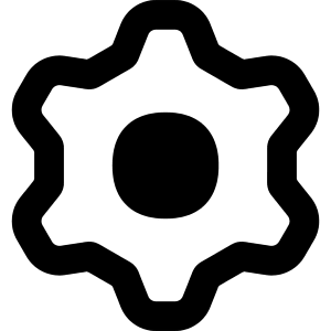 Cog Icon from Flex Remix - Free Set