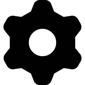 Cog Icon from Core Solid - Free Set