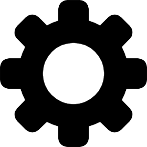 Cog Icon from Ultimate Bold - Free Set