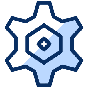 Cog Icon from Cyber Duotone - Free Set
