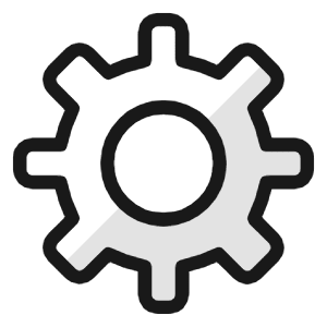 Cog Icon from Ultimate Colors - Free Set
