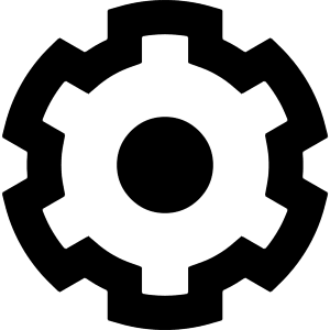 Cog Icon from Sharp Remix - Free Set