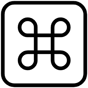 Command Button Keyboard Icon from Ultimate Light - Free Set