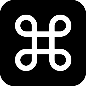 Command Button Keyboard Icon from Ultimate Bold - Free Set