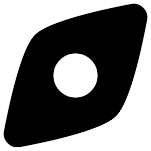 Compass Navigator Icon from Plump Solid - Free Set