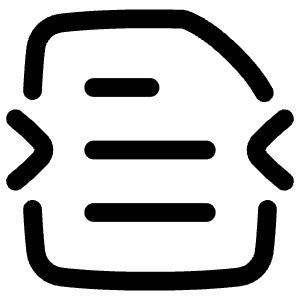 Compress PDF Icon from Plump Line - Free Set