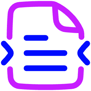 Compress PDF Icon from Plump Neon - Free Set