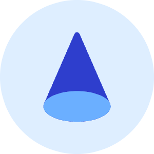Cone Icon from Kameleon Duo - Free Set