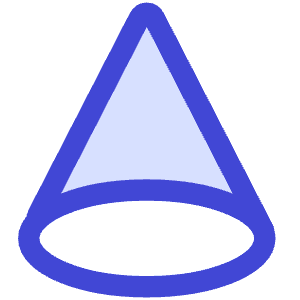 Cone Shape Icon from Core Duo - Free Set