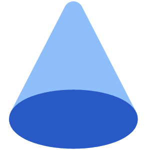 Cone Shape Icon from Core Flat - Free Set