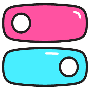 Control Icon from Stickies Colors - Free Set