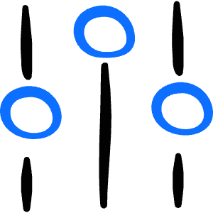 Controls Sliders Vertical Icon from Freehand Duotone - Free Set