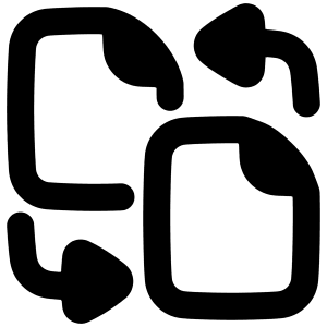 Convert PDF 1 Icon from Plump Remix - Free Set