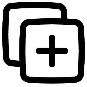 Copy 2 Icon from Flex Line - Free Set