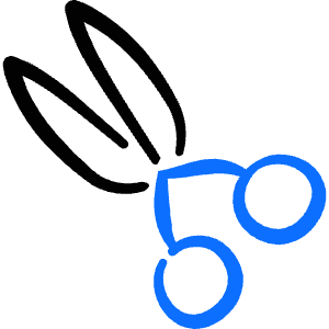 Copy Paste Cut Scissors Icon from Freehand Duotone - Free Set