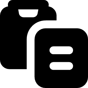 Copy Paste Icon from Core Solid - Free Set
