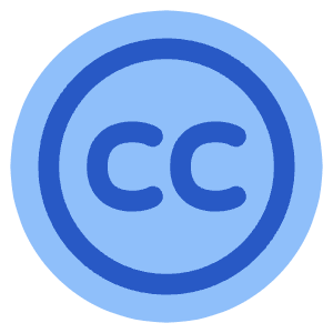 Creative Commons Icon from Plump Flat - Free Set