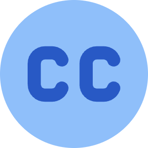 Creative Commons Icon from Core Flat - Free Set