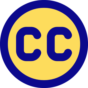 Creative Commons Icon from Core Pop - Free Set