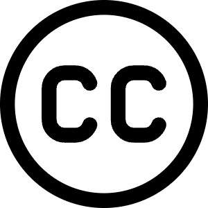 Creative Commons Icon from Core Line - Free Set