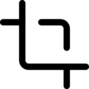 Crop Selection Icon from Core Line - Free Set