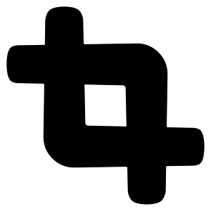 Crop Selection Icon from Plump Solid - Free Set