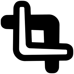 Crop Selection Icon from Plump Remix - Free Set