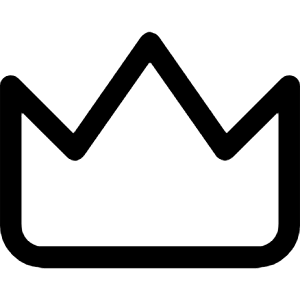 Crown Icon from Core Line - Free Set