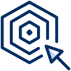 Cursor Arrow Target Icon from Cyber Duotone - Free Set