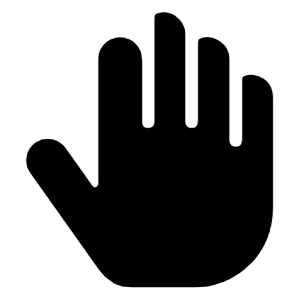 Cursor Hand 2 Icon from Ultimate Bold - Free Set