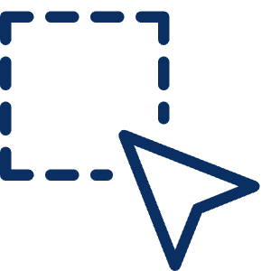 Cursor Select Area Icon from Cyber Line - Free Set