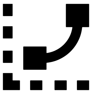 Curves Levels Graph Icon from Sharp Remix - Free Set