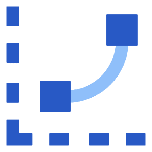 Curves Levels Graph Icon from Sharp Flat - Free Set