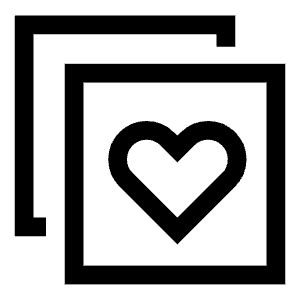 Custom Feeds Like Favorite Icon from Sharp Line - Free Set