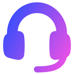 Customer Support 3 Icon from Plump Gradient - Free Set