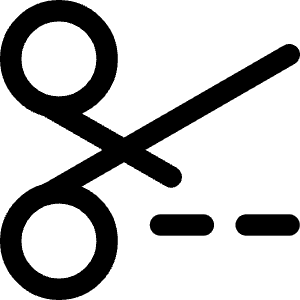Cut Icon from Core Line - Free Set