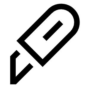 Cutter Icon from Sharp Line - Free Set