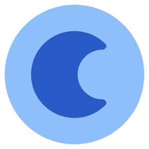 Dark Dislay Mode Icon from Plump Flat - Free Set